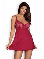 Rosalyne babydoll & thong red