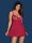 OB Rosalyne babydoll & thong red