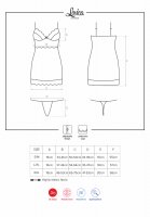 OB Lovica chemise & thong red