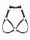 OB A740 harness bra black