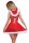 LC Snowflake babydoll red