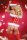 LC Snow Princess corset with stockings red