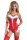 LC Christmas Angel corset red