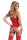 LC Christmas Angel corset red
