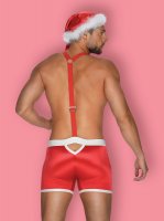 OB Mr Claus costume red