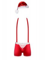 OB Mr Claus costume red
