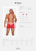OB Mr Claus costume red
