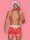 OB Mr Claus costume red