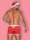 OB Mr Claus costume red