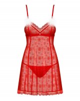 OB Claussica babydoll & thong red