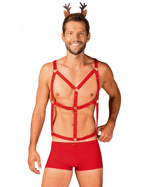 OB Mr Reindy costume red