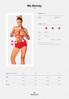 OB Ms Reindy costume red