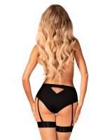 OB Editya garter panties black