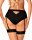 OB Editya garter panties black