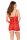 KO Kristinella babydoll & thong red-white