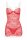 KO Kristinella babydoll & thong red-white