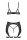 KO THP101 3pcs set black-gold