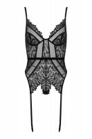 KO CO102 corset & thong black