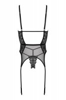 KO CO102 corset & thong black