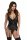 KO CO102 corset & thong black