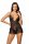 BN Secret Veil babydoll & thong black