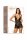 BN Secret Veil babydoll & thong black